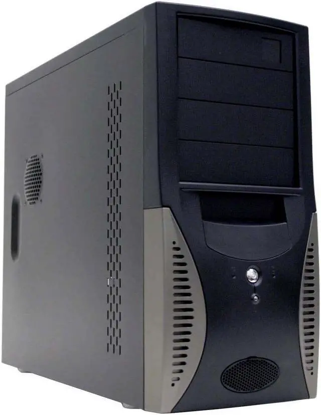 Main image of APEX TU-163 Black Steel ATX Mid Tower Computer Case 350W Power Supply