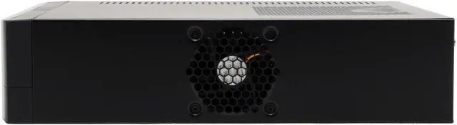 Alt view image 5 of 10 - APEX DM-317-A Black/ Silver Steel Micro ATX Media Center / Slim HTPC Computer Case w/ ATX12V Flex 275W Power Supply