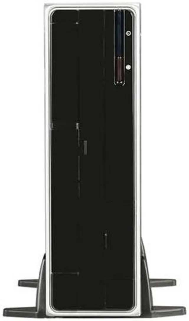 Alt view image 2 of 9 - APEX DM-318 Black Steel Micro ATX Media Center / Slim HTPC Computer Case w/ ATX12V TFX 275W Power Supply