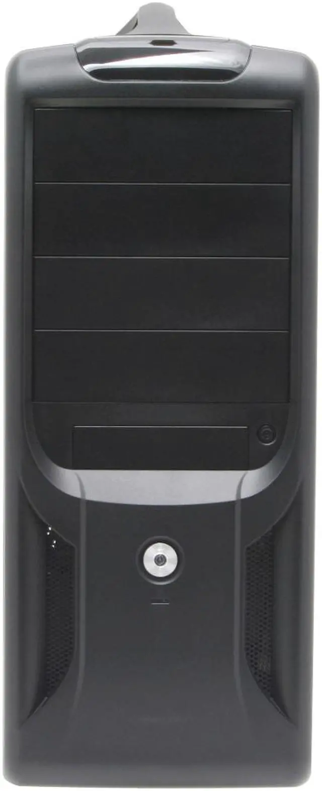 Alt view image 4 of 15 - APEX PC-381 Black Steel ATX Mid Tower Computer Case ATX12V 300W Power Supply