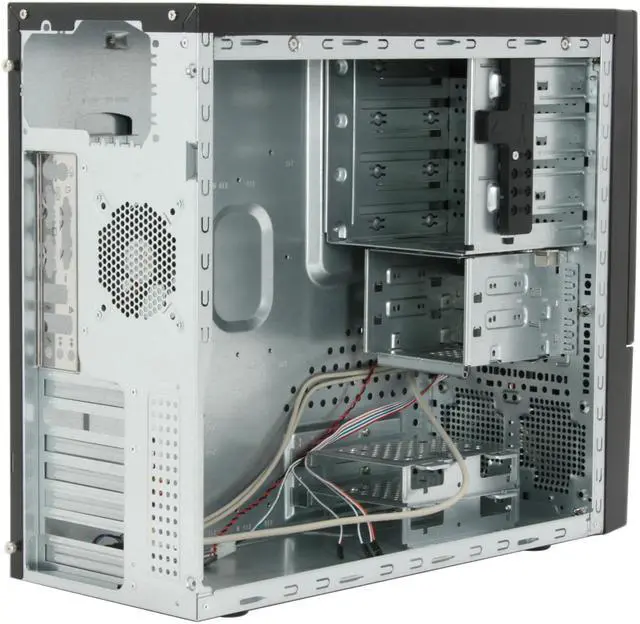 Alt view image 15 of 17 - APEX TU-377-C Black Steel ATX Mid Tower Computer Case