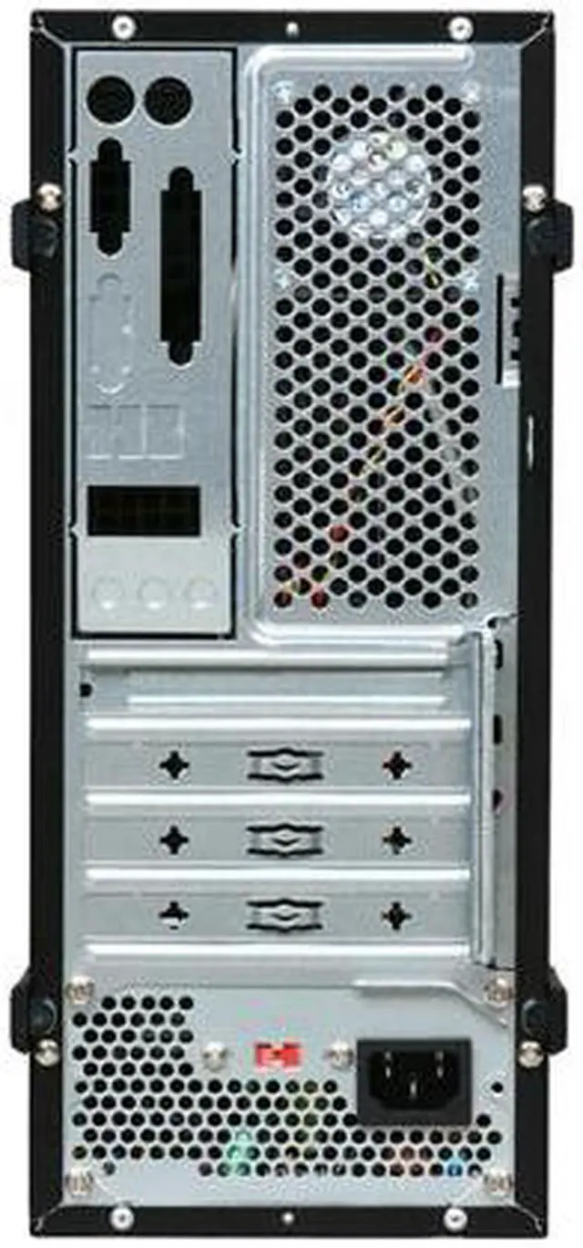 Alt view image 7 of 8 - APEX MJ-16 Black Steel Micro ATX Mini Tower Computer Case ATX12V SFX 250W Power Supply