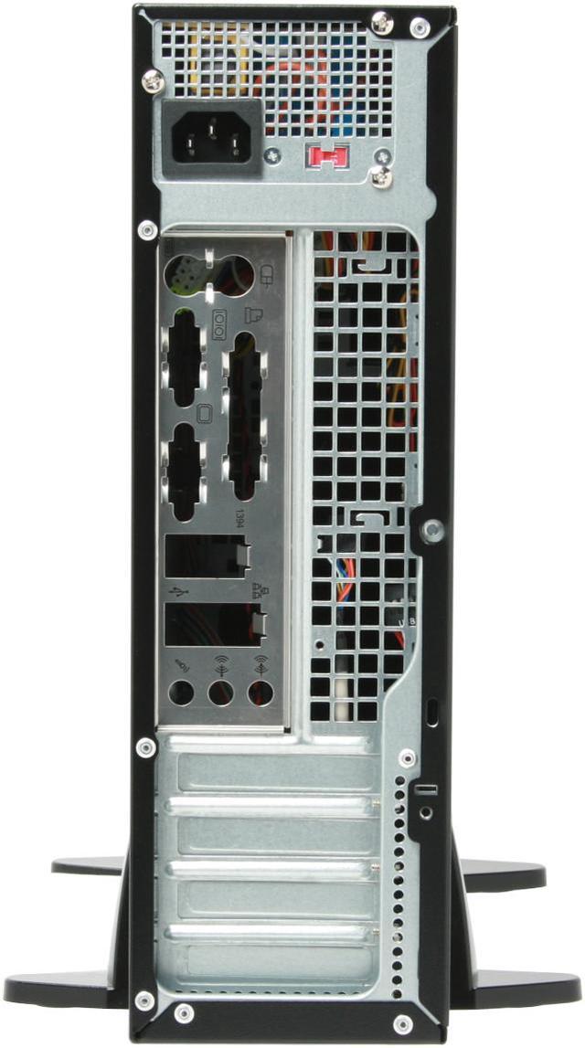 Alt view image 6 of 15 - APEX DM-387 Black Steel Micro ATX Media Center / Slim HTPC Computer Case w/ ATX12V TFX 275W Power Supply