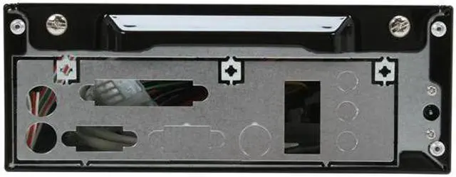 Alt view image 6 of 10 - APEX MW-100 Black Metal with piano finish Mini-ITX Tower Computer Case 60W external Power Supply