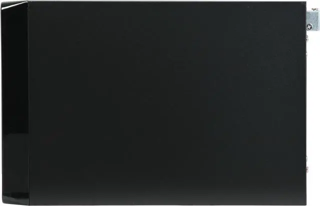 Alt view image 7 of 10 - APEX MI-100BK Black Steel Mini-ITX Tower Computer Case 250W Power Supply