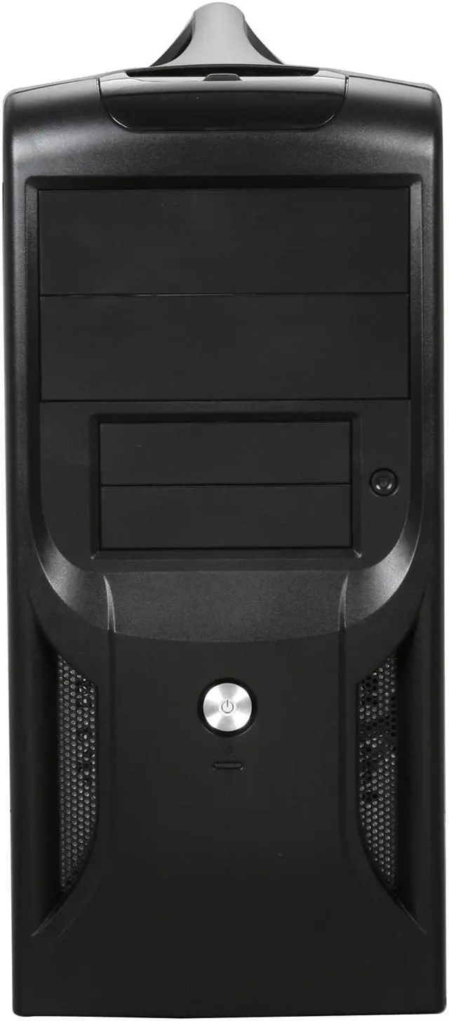 Alt view image 2 of 10 - APEX TX-381-C Black Steel Micro ATX Tower Computer Case