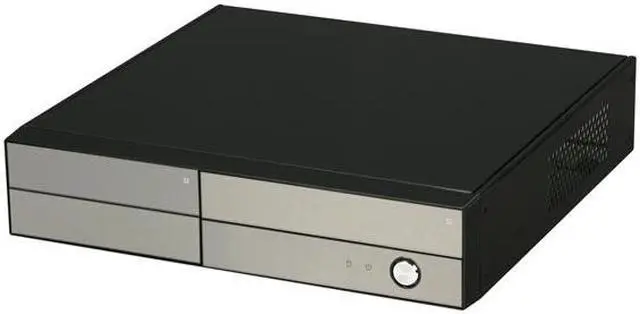 Main image of APEX MD-100-C Black Metal with piano finish Mini-ITX Tower Computer Case