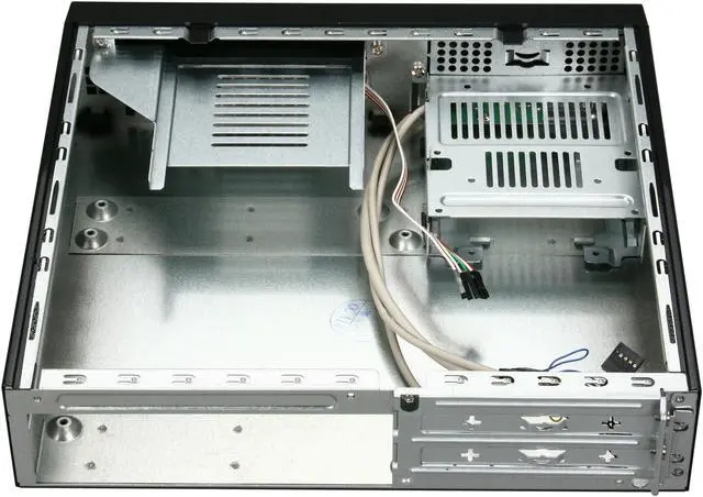 Alt view image 5 of 7 - APEX MD-100-C Black Metal with piano finish Mini-ITX Tower Computer Case