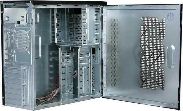 Alt view image 5 of 9 - APEX SK-503-C Black Steel ATX Mid Tower Computer Case