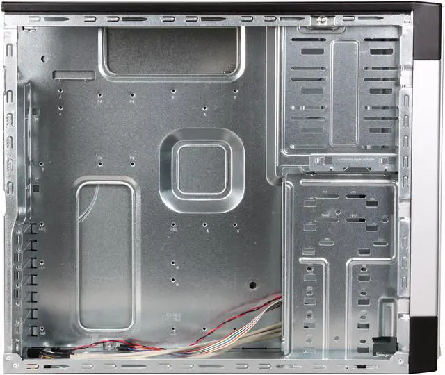 Alt view image 6 of 7 - APEX PC Series (ATX) PC-302-C Black & Silver Steel ATX Mid Tower Computer Case