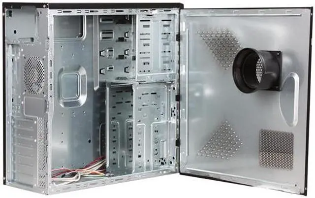 Alt view image 5 of 8 - APEX PC Series (ATX) PC-373-C Black Steel ATX Mid Tower Computer Case