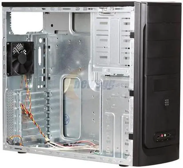 Alt view image 7 of 8 - APEX PC Series (ATX) PC-373-C Black Steel ATX Mid Tower Computer Case