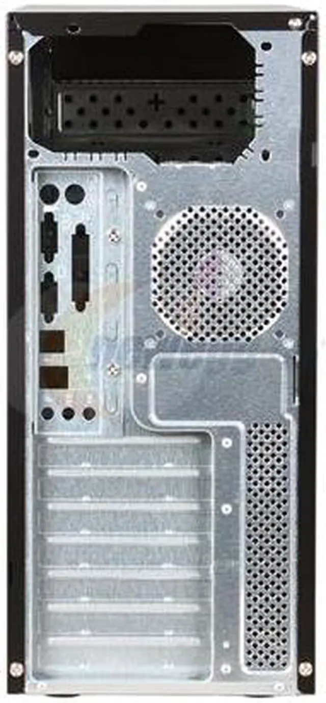 Alt view image 8 of 8 - APEX PC Series (ATX) PC-373-C Black Steel ATX Mid Tower Computer Case
