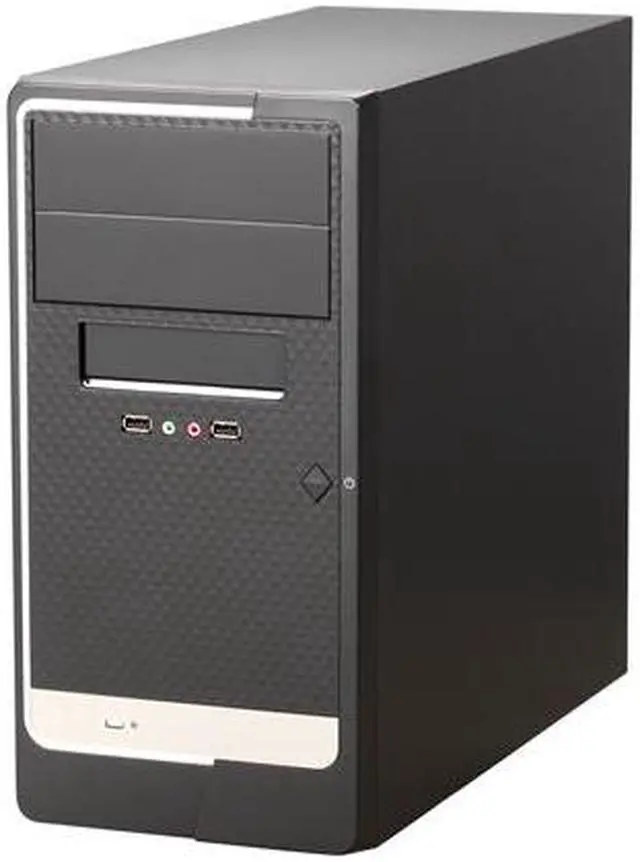 Alt view image 3 of 9 - APEX TM-524 Black Metal / ABS Micro ATX Tower Computer Case
