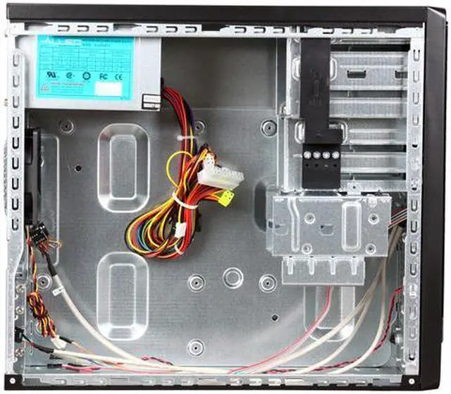 Alt view image 6 of 9 - APEX TM-524 Black Metal / ABS Micro ATX Tower Computer Case