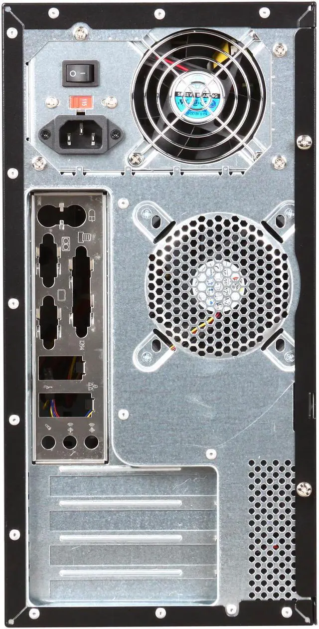 Alt view image 8 of 9 - APEX TM-524 Black Metal / ABS Micro ATX Tower Computer Case