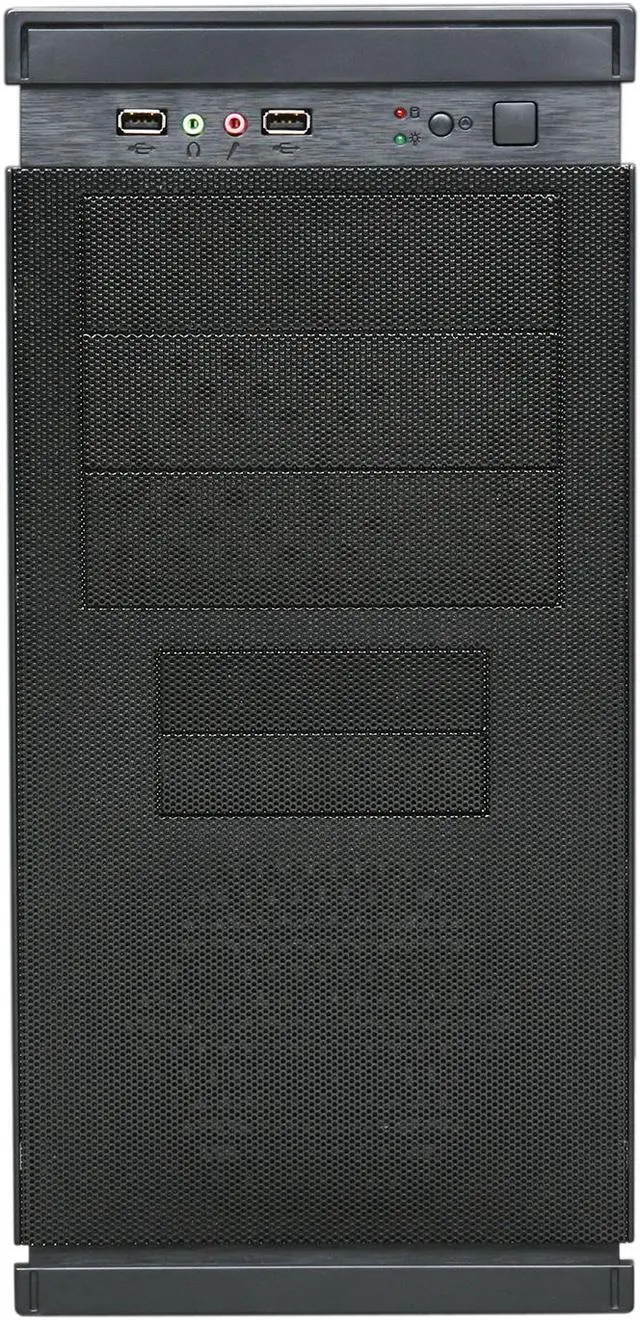 Alt view image 2 of 9 - APEX Vortex 3610 Black Metal / ABS ATX Mid Tower Computer Case