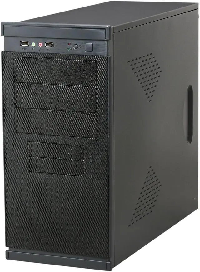 Alt view image 3 of 9 - APEX Vortex 3610 Black Metal / ABS ATX Mid Tower Computer Case