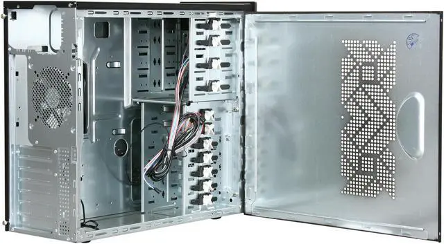 Alt view image 5 of 9 - APEX Vortex 3610 Black Metal / ABS ATX Mid Tower Computer Case