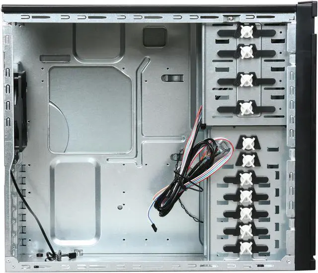 Alt view image 6 of 9 - APEX Vortex 3610 Black Metal / ABS ATX Mid Tower Computer Case