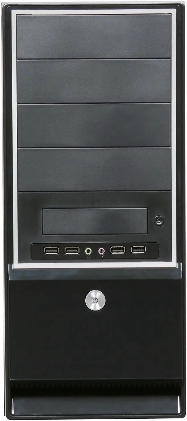 Alt view image 2 of 9 - APEX SK-393-C Black Steel ATX Mid Tower Computer Case