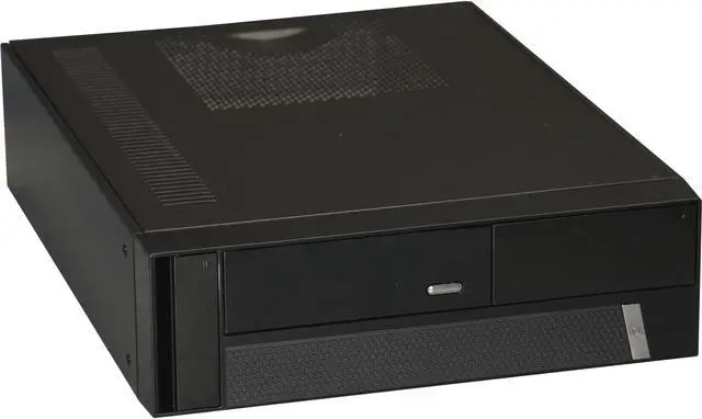 Main image of APEX Black Steel DM-532-U3 Micro ATX Media Center / HTPC Case