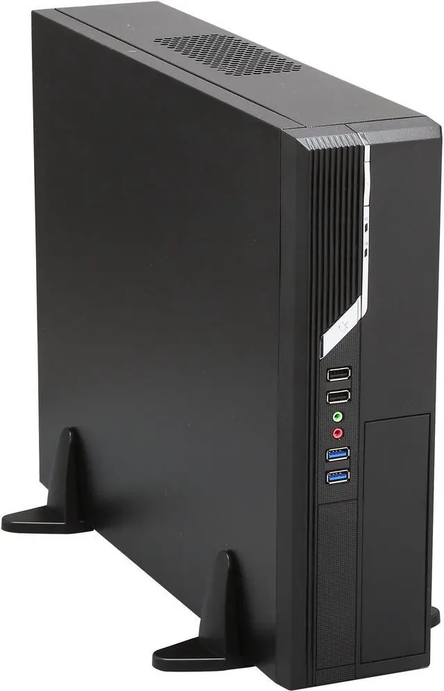Main image of APEX Black Steel DS-539 Micro ATX Media Center / HTPC Case