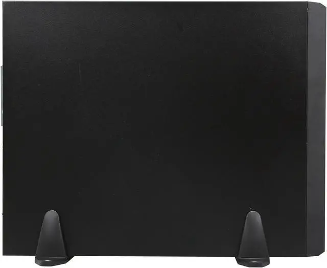 Alt view image 4 of 11 - APEX Black Steel DS-539 Micro ATX Media Center / HTPC Case