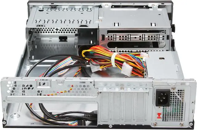 Alt view image 5 of 11 - APEX Black Steel DS-539 Micro ATX Media Center / HTPC Case