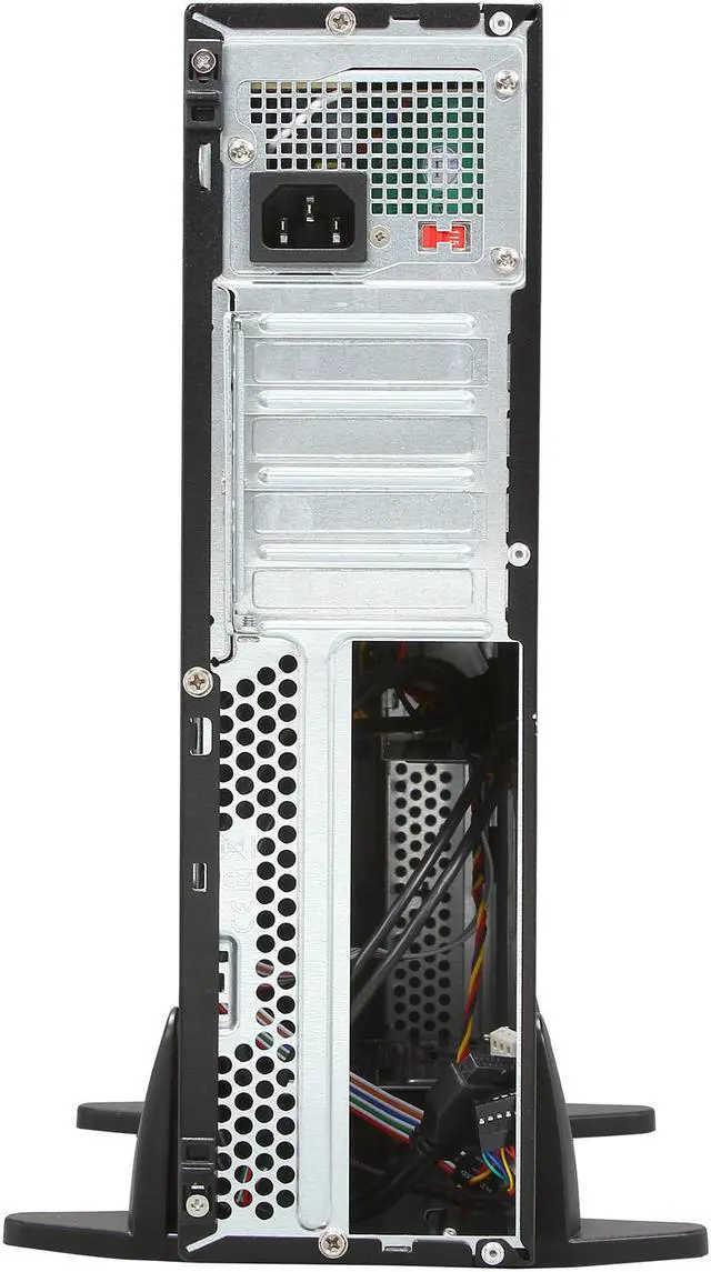 Alt view image 10 of 11 - APEX Black Steel DS-539 Micro ATX Media Center / HTPC Case