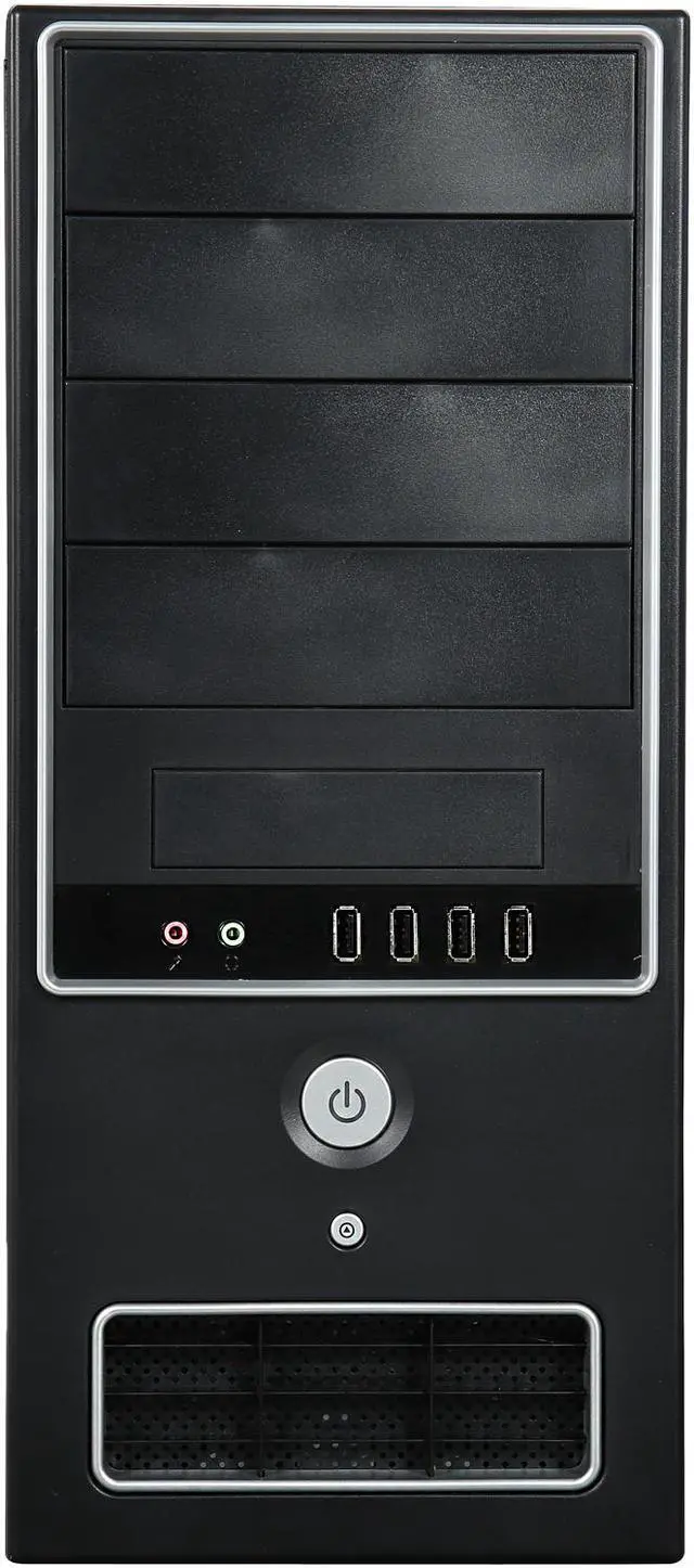 Alt view image 2 of 9 - APEX SK-386-C Black ATX Mid Tower Computer Case