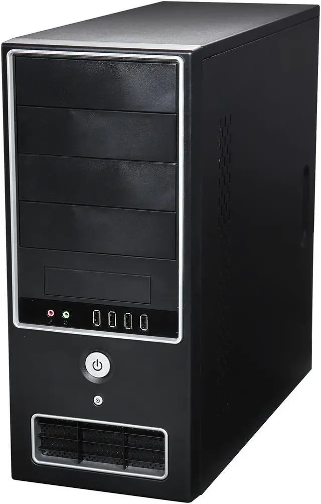 Alt view image 3 of 9 - APEX SK-386-C Black ATX Mid Tower Computer Case