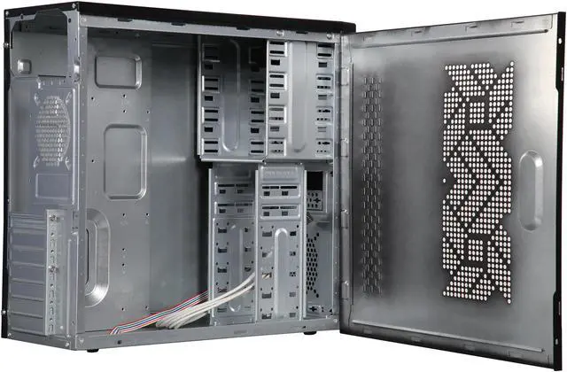 Alt view image 5 of 9 - APEX SK-386-C Black ATX Mid Tower Computer Case