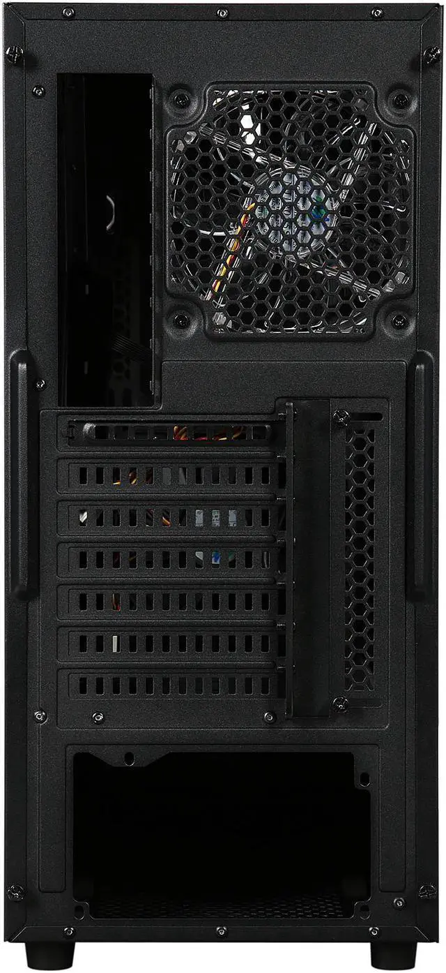 Alt view image 8 of 9 - APEX 21N-01 Black Steel / Plastic ATX Mid Tower Computer Case