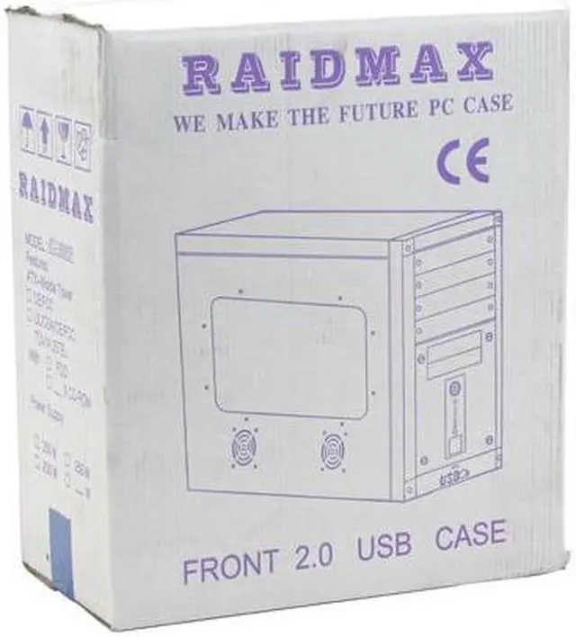 Alt view image 8 of 8 - RAIDMAX Astro ATX-268WS Silver 0.7mm Japanese SECC ATX Mid Tower Computer Case