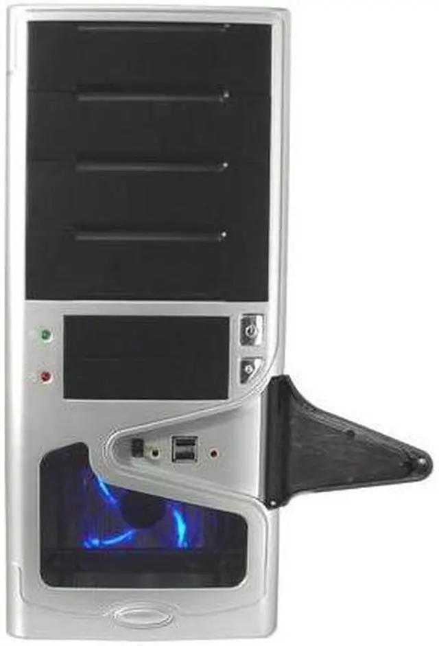 Alt view image 3 of 18 - RAIDMAX xA Combo Pack ATX-568WBP Black SECC Steel ATX Mid Tower Computer Case 380W Power Supply