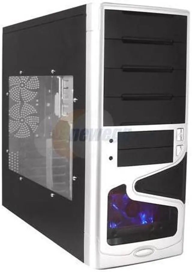 Alt view image 2 of 18 - RAIDMAX xA Combo Pack ATX-568WBP Black SECC Steel ATX Mid Tower Computer Case 380W Power Supply