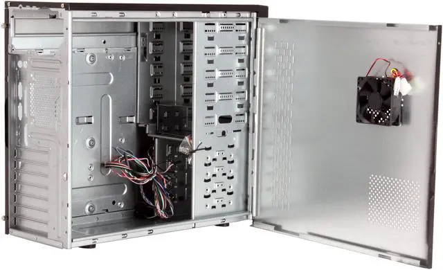 Alt view image 9 of 13 - RAIDMAX xB ATX-528B Black SECC Steel ATX Mid Tower Computer Case