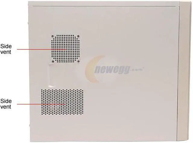 Alt view image 5 of 10 - RAIDMAX xB ATX-528 Beige SECC Steel ATX Mid Tower Computer Case