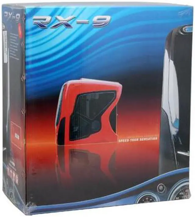 Alt view image 14 of 14 - RAIDMAX RX-9 GT ATX-911WR Red/Black Aluminum ATX Mid Tower Computer Case