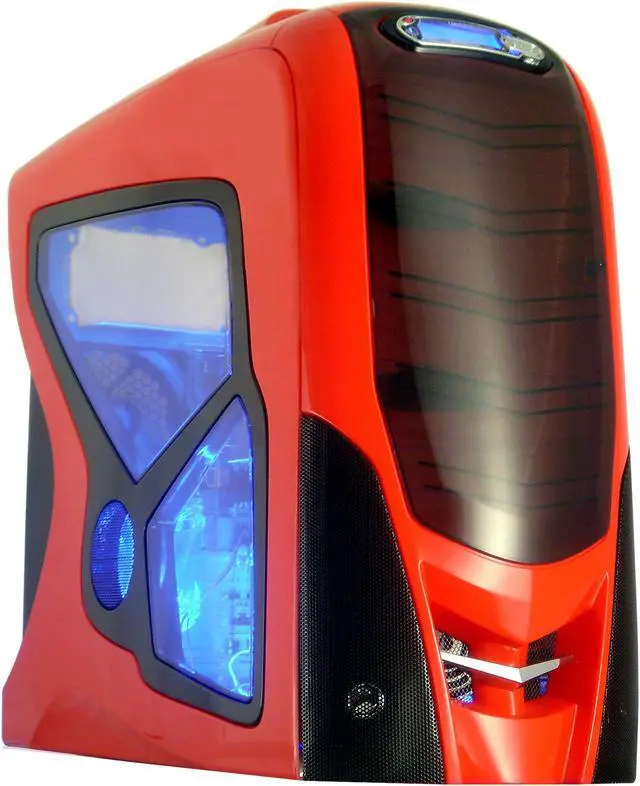 Main image of RAIDMAX RX-9 GT ATX-911WR Red/Black Aluminum ATX Mid Tower Computer Case
