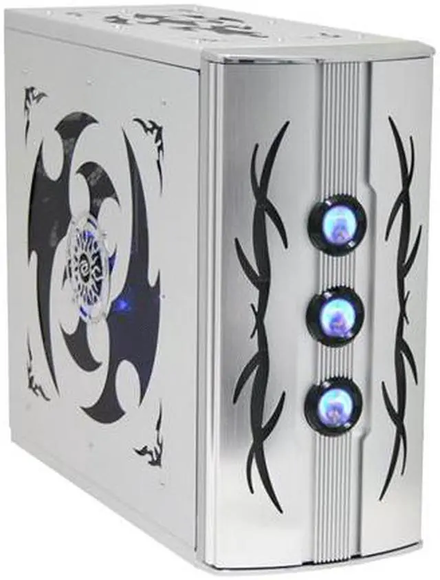 Alt view image 5 of 20 - RAIDMAX Sirius ATX-701WS Silver Aluminum ATX Mid Tower Computer Case