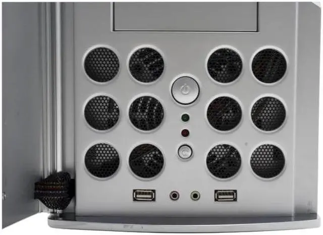 Alt view image 9 of 20 - RAIDMAX Sirius ATX-701WS Silver Aluminum ATX Mid Tower Computer Case