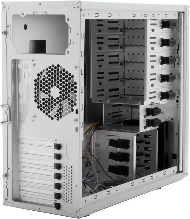 Alt view image 19 of 20 - RAIDMAX Sirius ATX-701WS Silver Aluminum ATX Mid Tower Computer Case