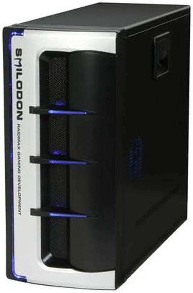 Alt view image 4 of 14 - RAIDMAX SMILODON ATX-612WB Black / Silver 1.0mm SECC Steel ATX Mid Tower Foldout MB Computer Case