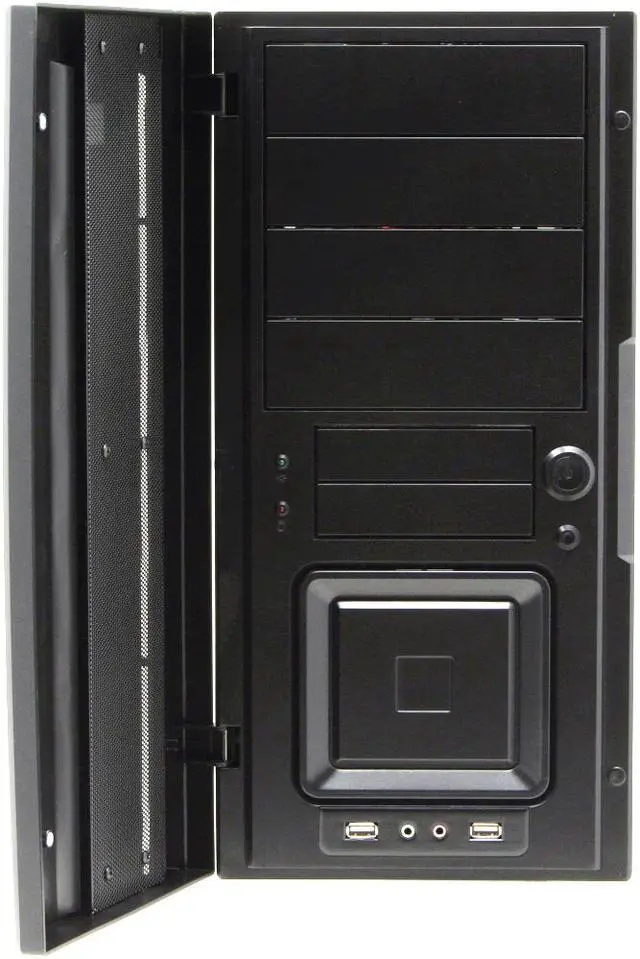 Alt view image 11 of 14 - RAIDMAX ARES ATX-801WBP Black SECC Steel ATX Mid Tower Computer Case 450W Power Supply