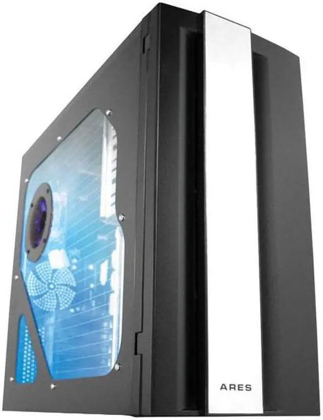 Main image of RAIDMAX ARES ATX-801WBP Black SECC Steel ATX Mid Tower Computer Case 450W Power Supply