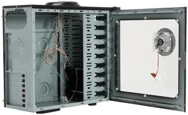 Alt view image 16 of 17 - RAIDMAX KATANA ATX-729WB Black Steel /Aluminum ATX Full Tower Computer Case