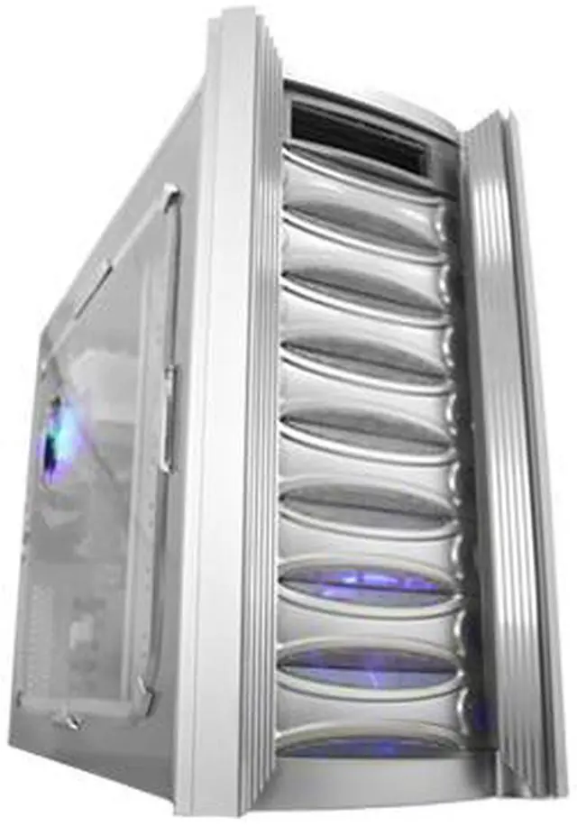 Alt view image 12 of 15 - RAIDMAX KATANA ATX-729WS Silver Steel /Aluminum ATX Full Tower Computer Case