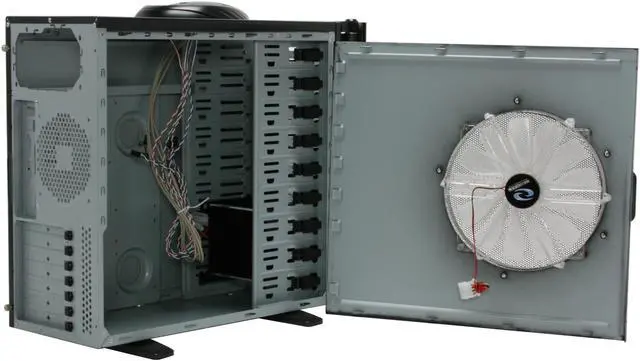 Alt view image 11 of 17 - RAIDMAX KATANA ATX-729FB Black SECC Steel ATX Full Tower Computer Case